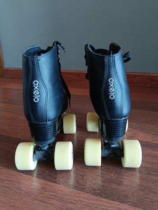 Patines Oxelo negros talla 34