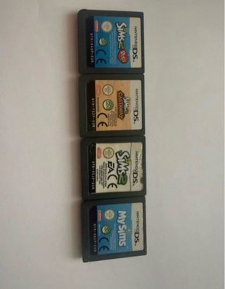 Pack 4 Juegos Nintendo DS: Los Sims
