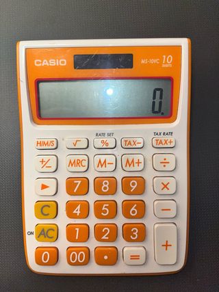 Calculadora Casio MS-10VC 10 dígitos