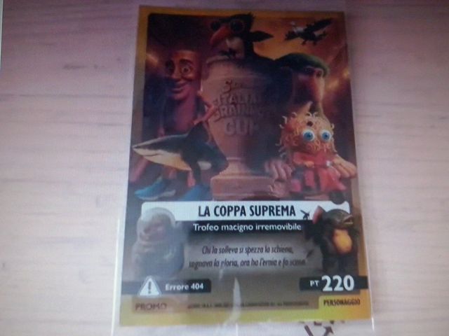 Carta Brainrot Italiana La Coppa Suprema