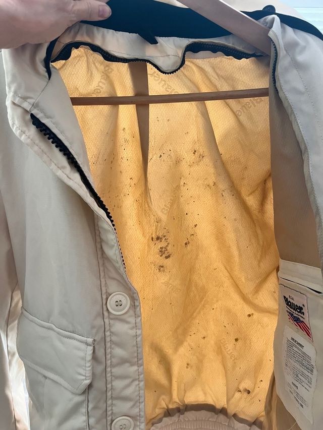 Abrigo Blauer Hombre Talla M Vintage