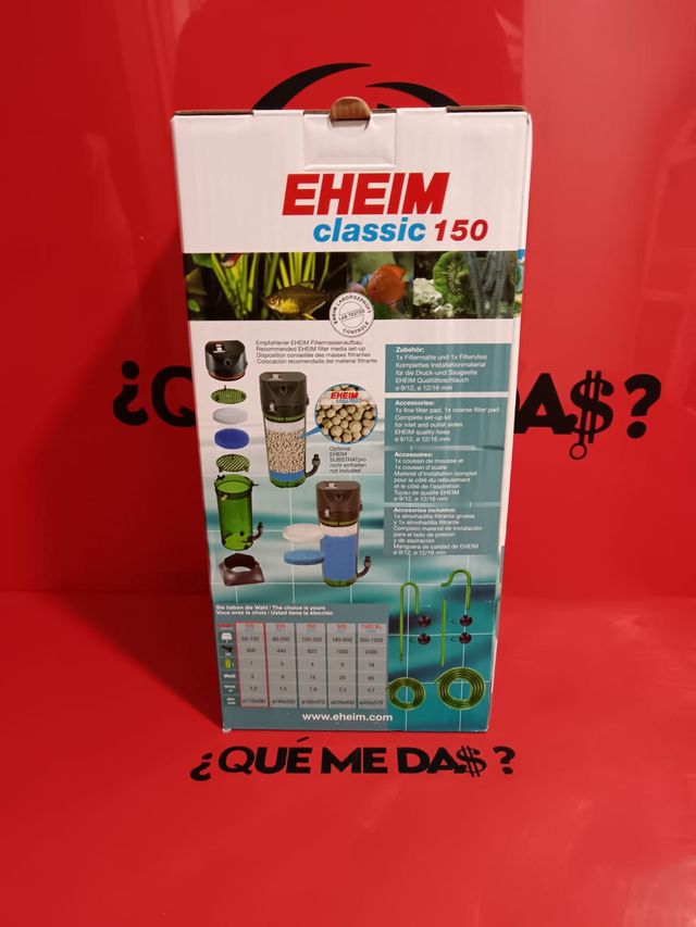 Eheim Classic 150 filtro externo para aquários