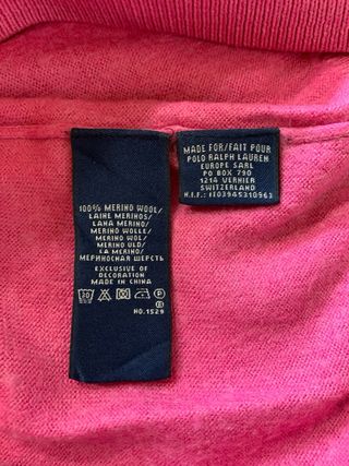 Jersey Ralph Lauren Rosa 