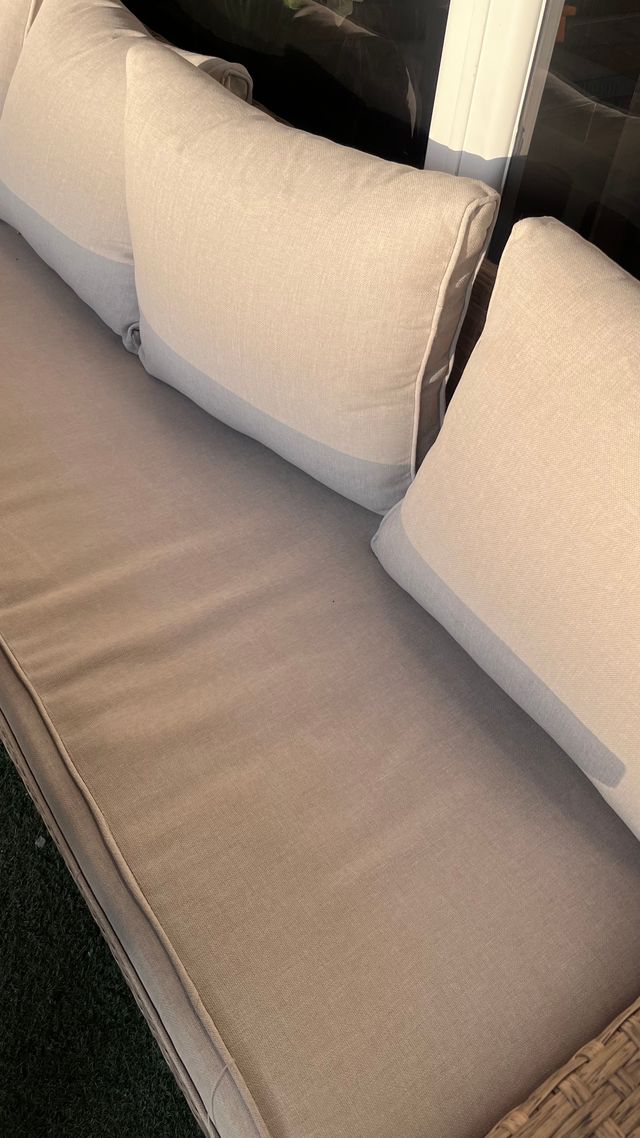 Conjunto Rinconera Jardín Ratán sintético