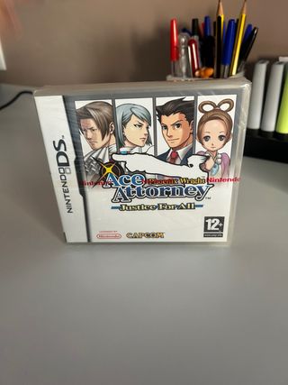 Ace Attorney Justice For All Precintado PAL Esp DS