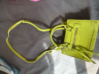 Borsa a mano verde lime