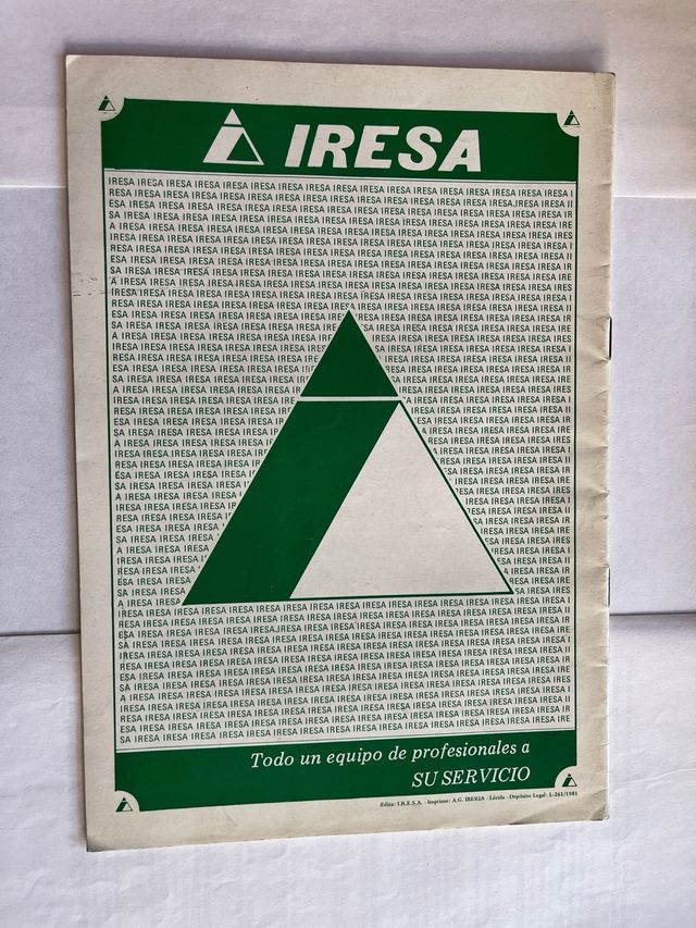 Catálogo Precios Iresa Competición 1981