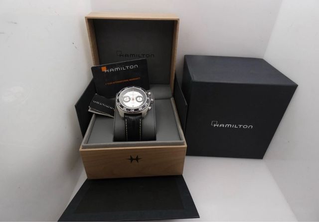 Reloj Hamilton Pan Europ crono Bicompax Ref 357567