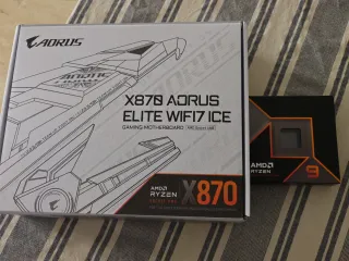 Gigabyte X870 Aorus Elite + Ryzen 9900x