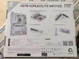Gigabyte X870 Aorus Elite + Ryzen 9900x