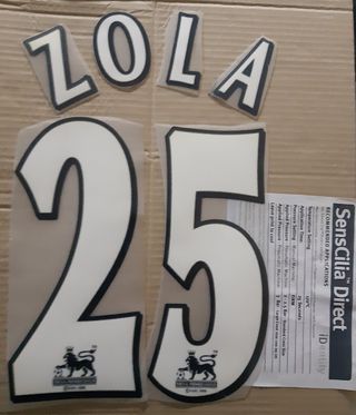 Kit Numeri ZOLA VIALLI DI CANIO GASCOIGNE V.NISTEL