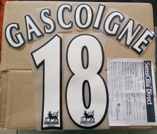 Kit Numeri ZOLA VIALLI DI CANIO GASCOIGNE V.NISTEL