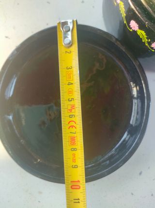 Portagioie vintage in legno decorata finemente