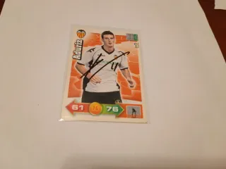Cromo Aduriz Valencia 10/11 Firmado