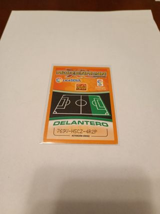 Cromo Aduriz Valencia 10/11 Firmado