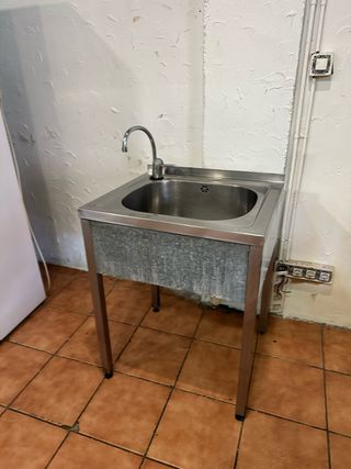 Fregadero industrial acero inoxidable