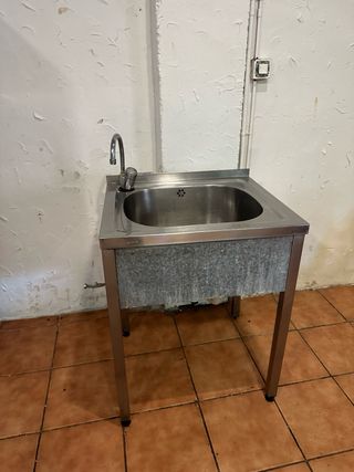 Fregadero industrial acero inoxidable