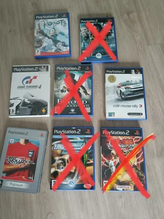 Lote 8 Juegos PS2: Gran Turismo 4, Tekken, etc...