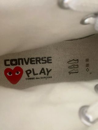 Converse x CDG Play Chuck Taylor All Star