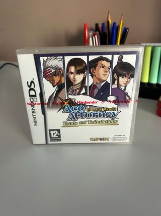 Ace Attorney Trials and Tribulations PRECINTADO DS