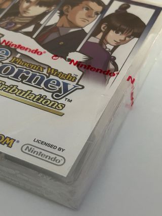 Ace Attorney Trials and Tribulations PRECINTADO DS