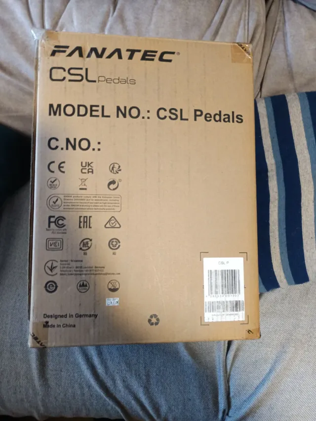 Pedales Fanatec CSL