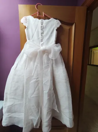 Traje de Comunión Niña Blanco