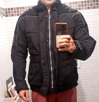 Chaqueta Moto Invierno Talla L/XL Movistar