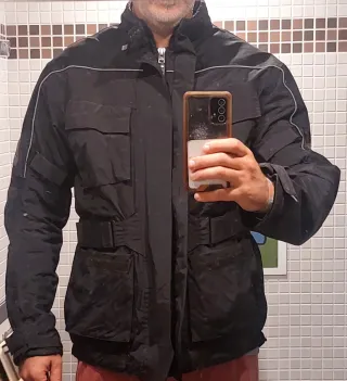 Chaqueta Moto Invierno Talla L/XL Movistar