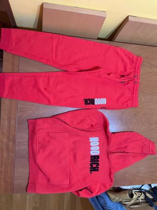Chándal Hoodrich Niño Rojo