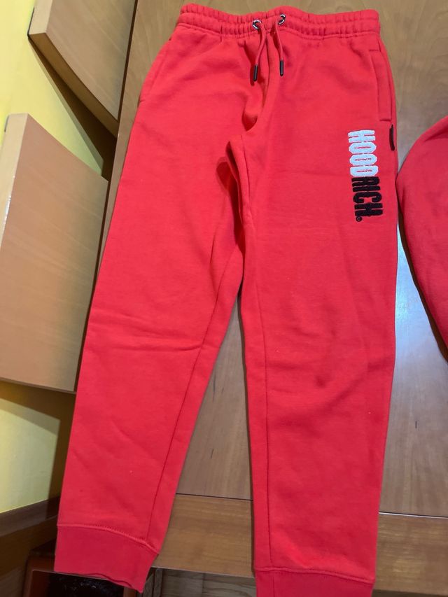 Chándal Hoodrich Niño Rojo