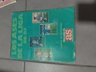 Album cromos Los Ases de la Liga 86/87