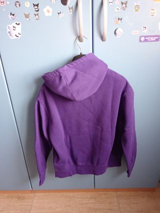 Felpa Pull&Bear Viola Uomo XS