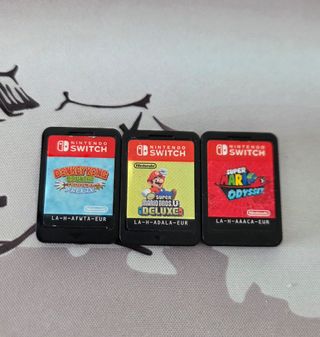 Pack Donkey Kong + Mario Bros + Odyssey sin caja