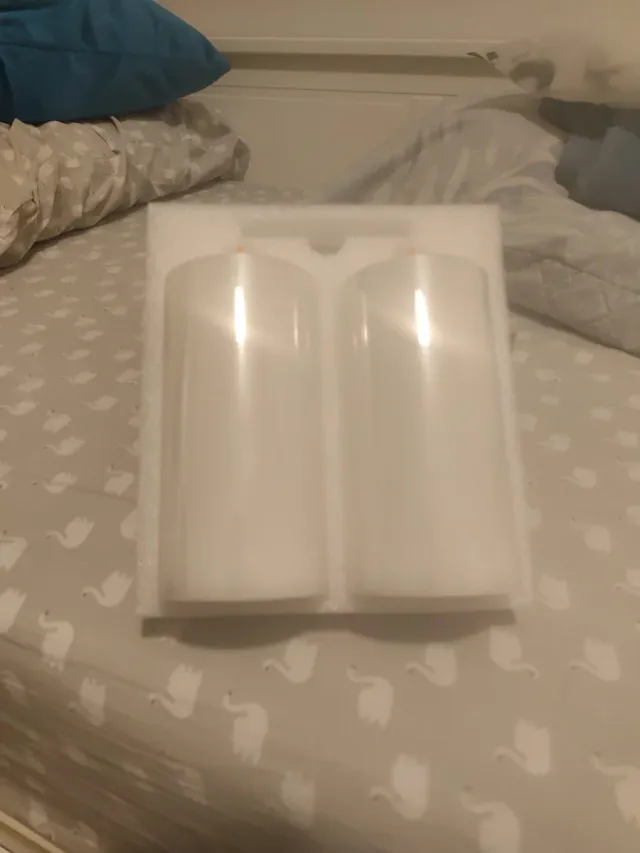 Juego de 2 Velas LED