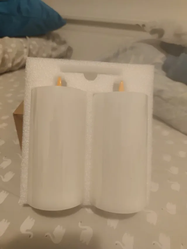 Juego de 2 Velas LED