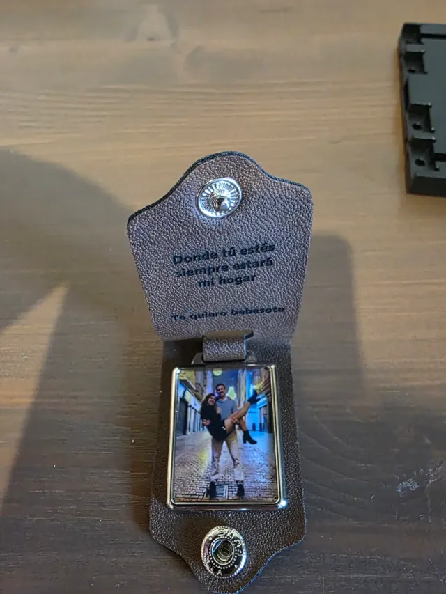 Llavero personalizado foto y texto