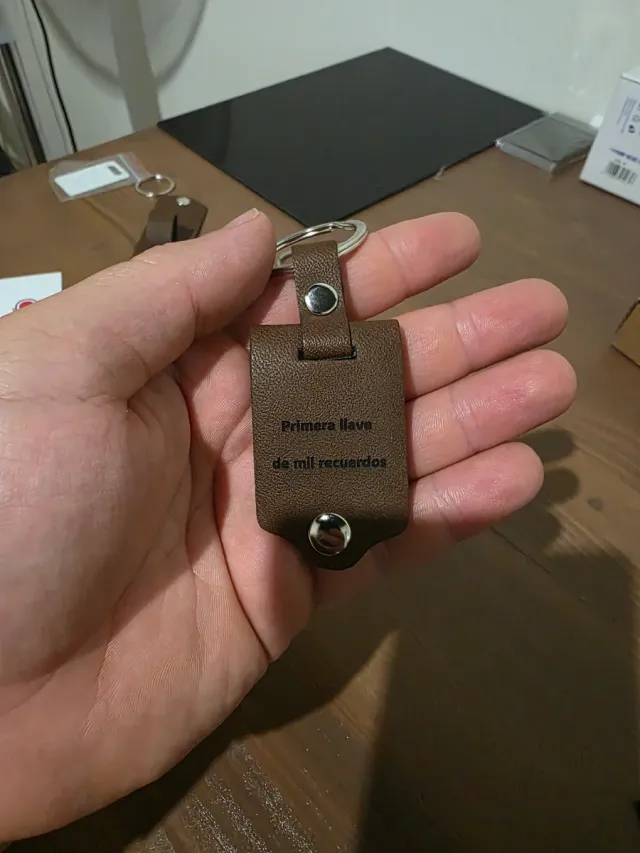 Llavero personalizado foto y texto