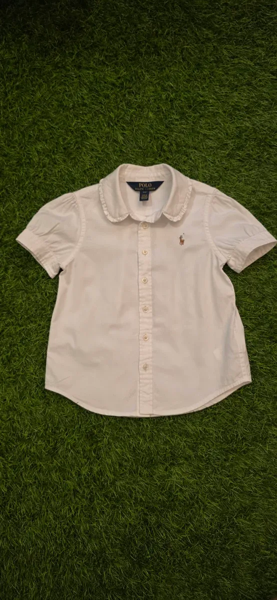 Blusa Niña Blanca POLO Ralph Lauren T3 (94-100cm)