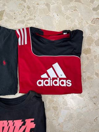 Lote 5 camisetas hombre M | Polo Ralph Lauren, Adi