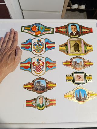 Vitolas per sigari antichi - Lotto assortito