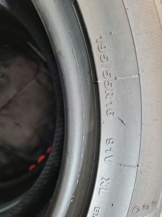 2 Neumáticos 195/55 R16 Giti