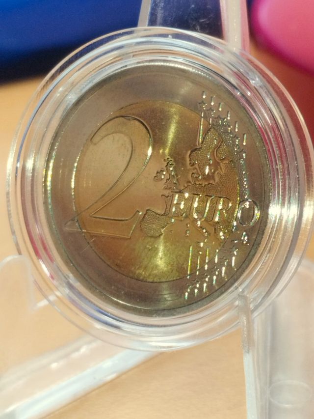 Moneda 2 € Vaticano Papa León XIV