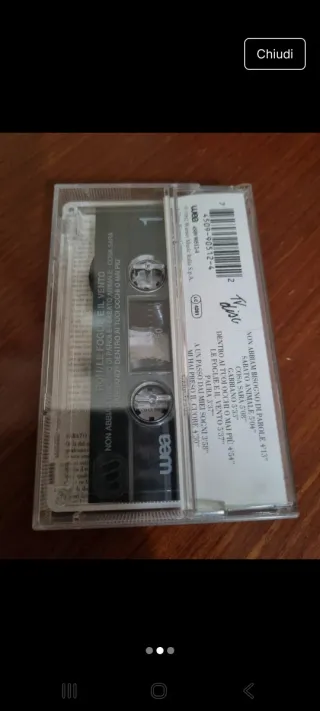 Musicassetta Ron - Le Foglie E Il Vento