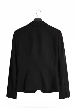 Americana/Blazer Negro Clásico Zara