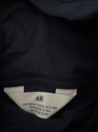 Sudadera H&M NYC Azul