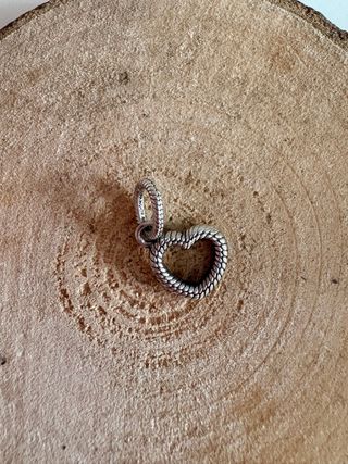 Pandora Charm Corazón Colgante Plata