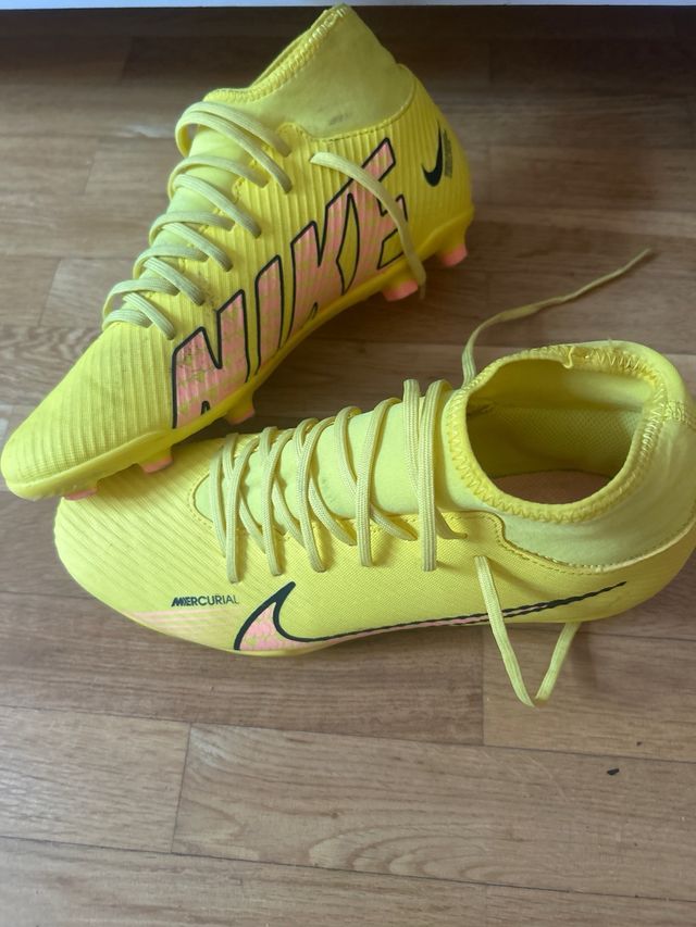 Zapatillas Fútbol Nike Mercurial Amarillas