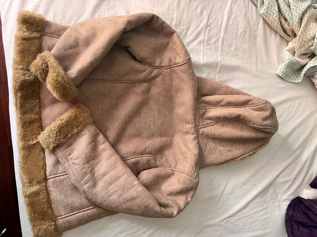 Abrigo niña Freestyle forro pelo talla 14 años