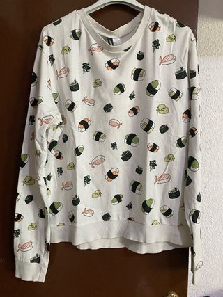 Sudadera M Divided Sushi Kawaii